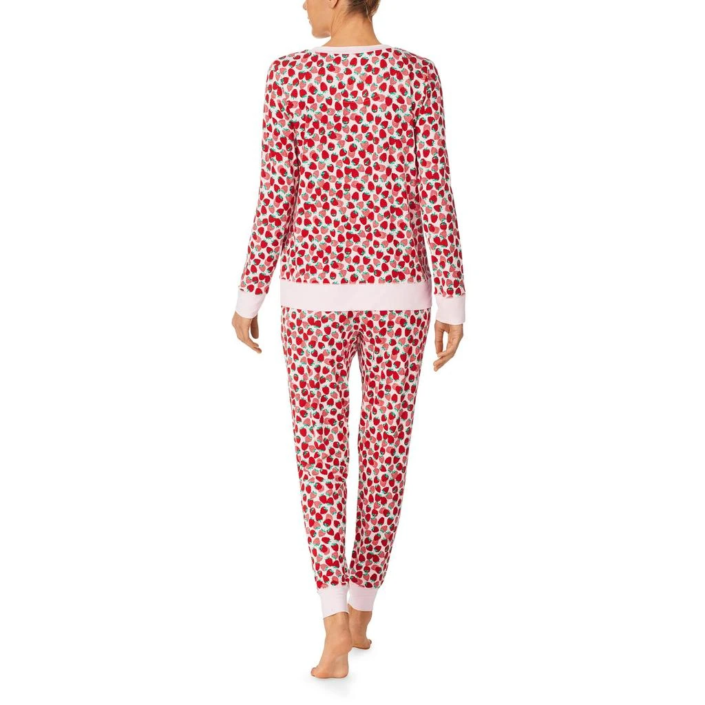 商品Kate Spade|Long Sleeve Joggers PJ Set,价格¥358,第3张图片详细描述