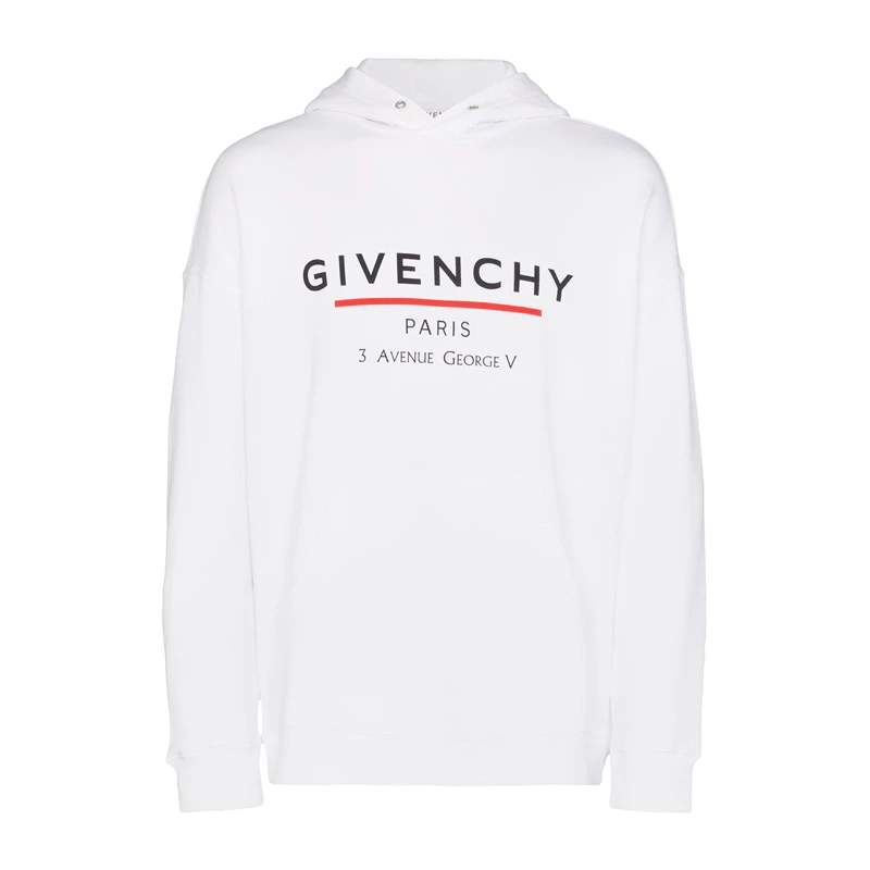 商品[国内直发] Givenchy|GIVENCHY 白色男士卫衣/帽衫 BMJ05430AF-100,价格¥4879,第1张图片