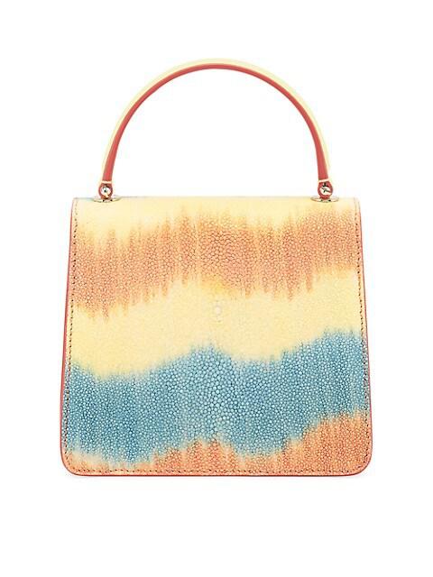 Serpenti Multicolor Galuchat Top Handle Bag商品第4张图片规格展示