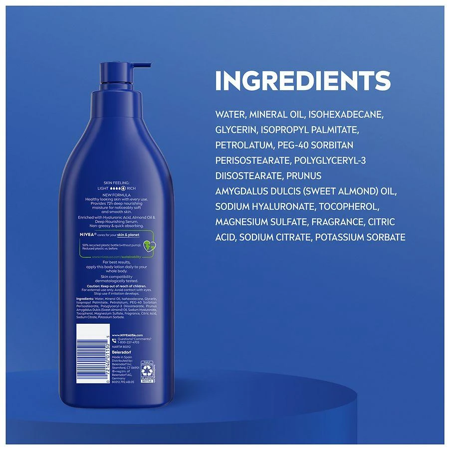 商品Nivea|Essentially Enriched Body Lotion,价格¥73,第4张图片详细描述