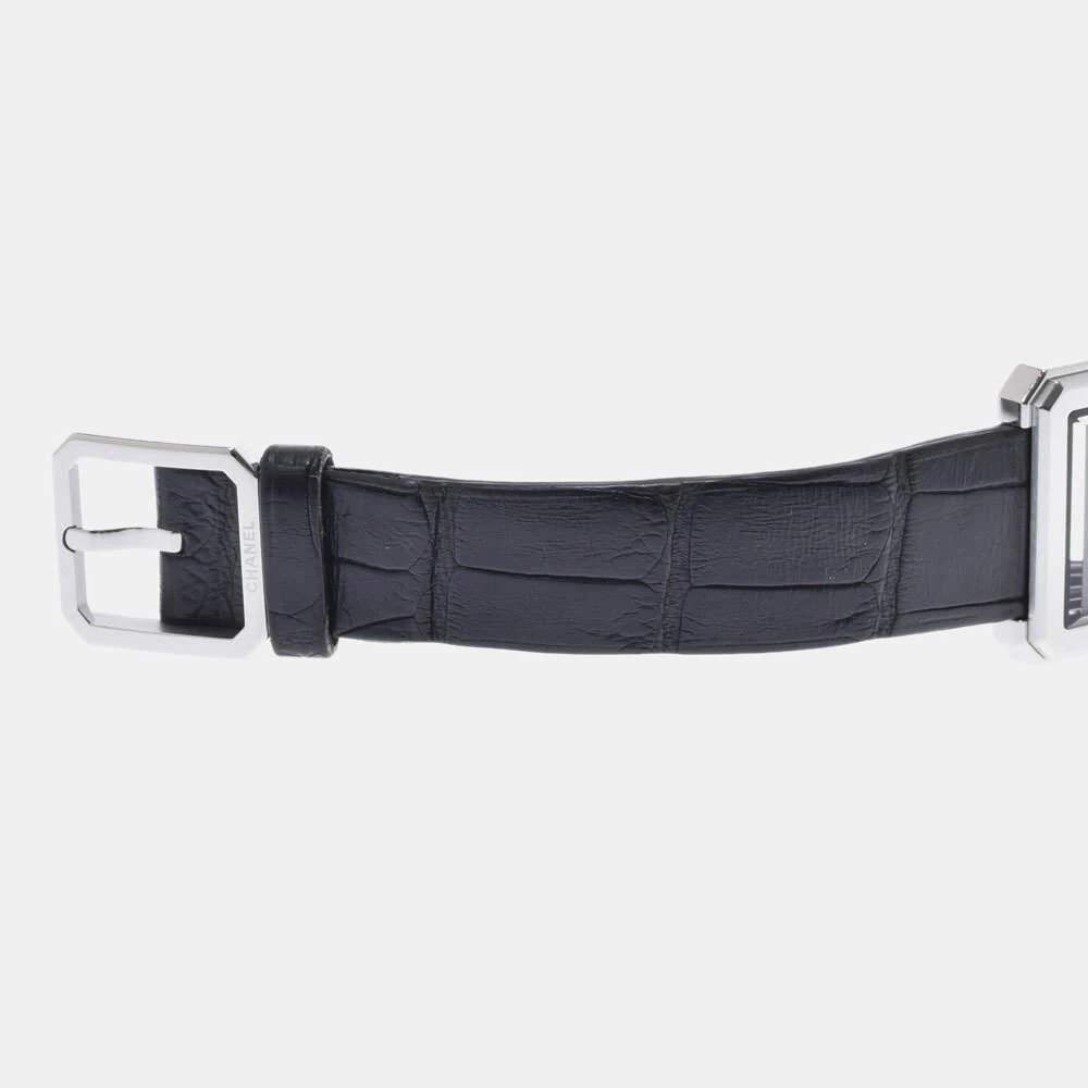 Chanel Black Stainless Steel Boy-Friend H6585 Quartz Women's Wristwatch 27 mm 商品