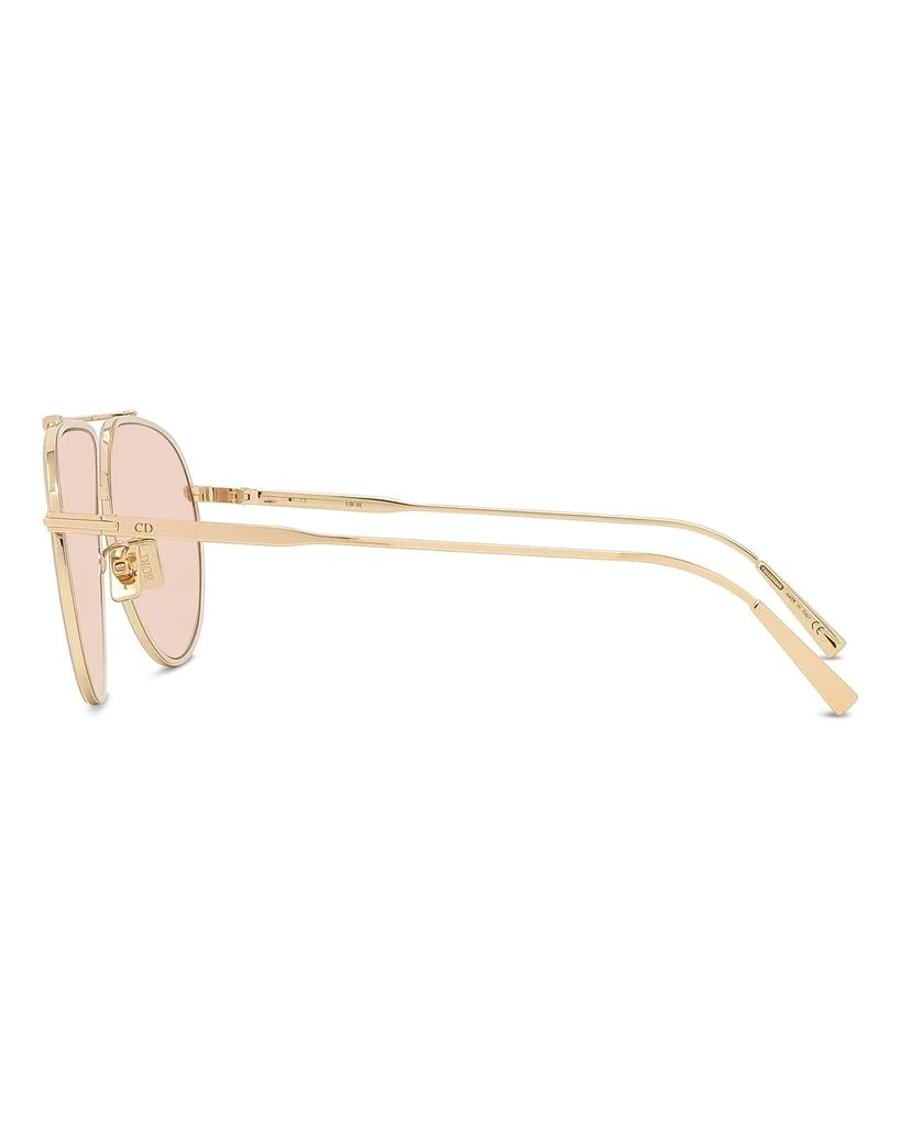 商品Dior|Men's Blacksuit Aviator Sunglasses,价格¥3436,第3张图片详细描述