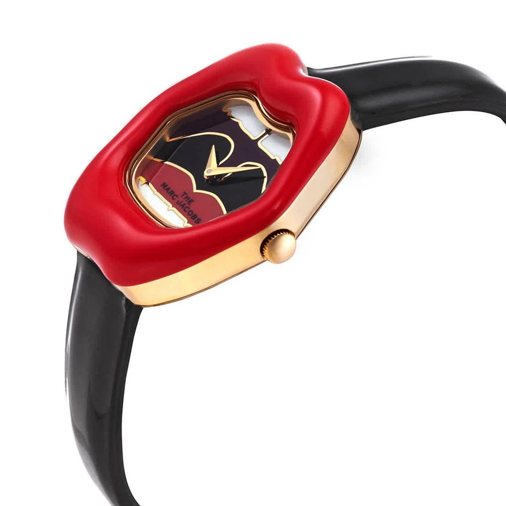 商品Marc Jacobs|The Lip Quartz Black Dial Ladies Watch MJ0120190889,价格¥451,第2张图片详细描述