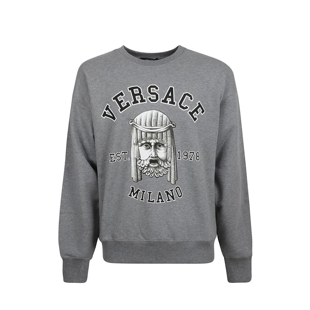 商品Versace|Versace Cotton Crewneck Sweatshirt,价格¥4209,第1张图片