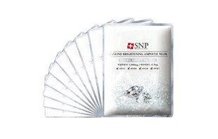 韩国SNP钻石亮白安瓶面膜女补水保湿深层净白滋养肌肤10片商品第5张图片规格展示