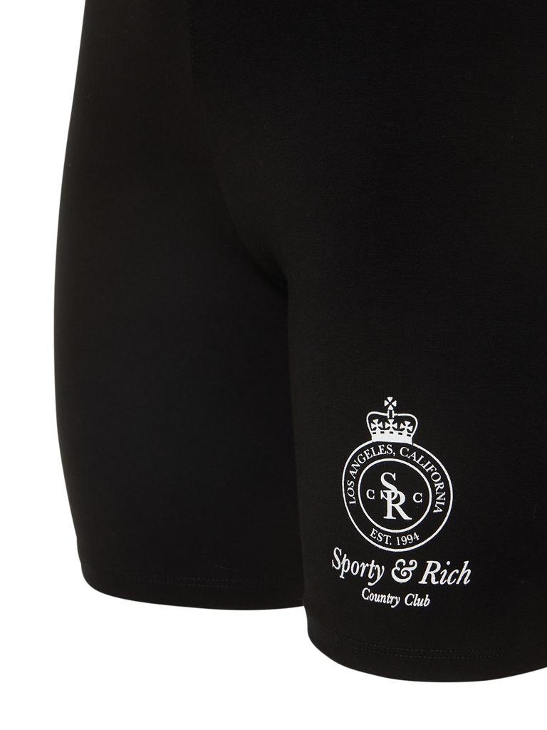 商品Sporty & Rich|Crown Biker Shorts,价格¥432,第6张图片详细描述