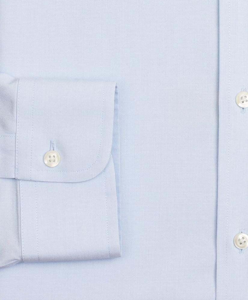 商品Brooks Brothers|Stretch Regent Regular-Fit Dress Shirt, Non-Iron Poplin English Collar End-on-End,价格¥368,第5张图片详细描述