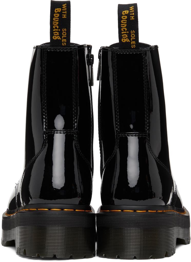 Black Patent Lamper Boots商品第4张图片规格展示