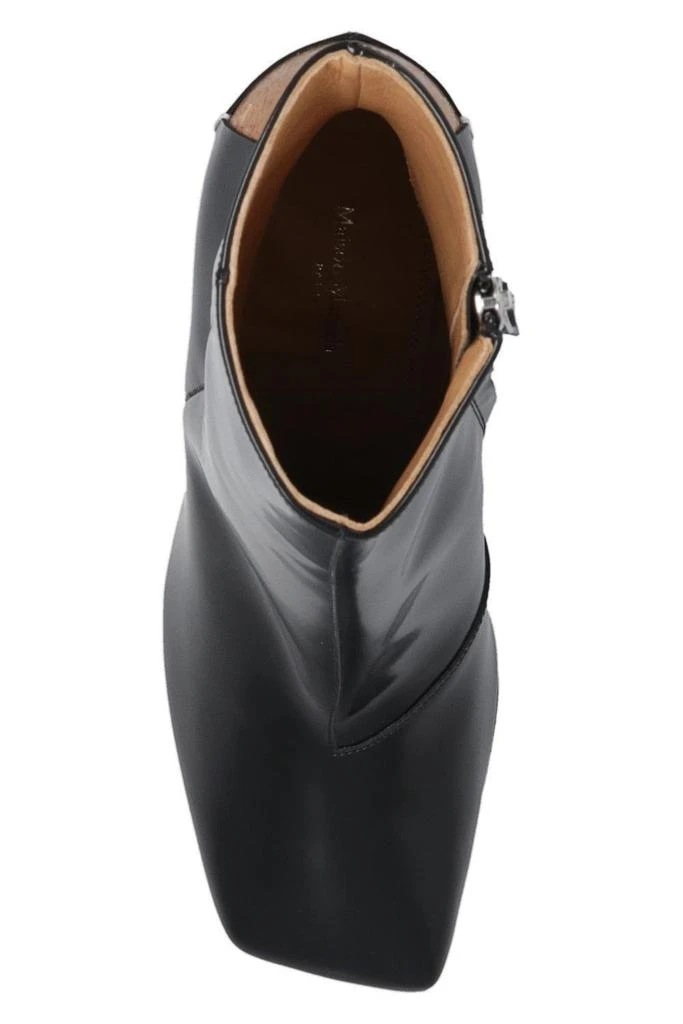商品MAISON MARGIELA|Maison Margiela Four-Stitch Detailed Block Heeled Boots,价格¥4182,第4张图片详细描述