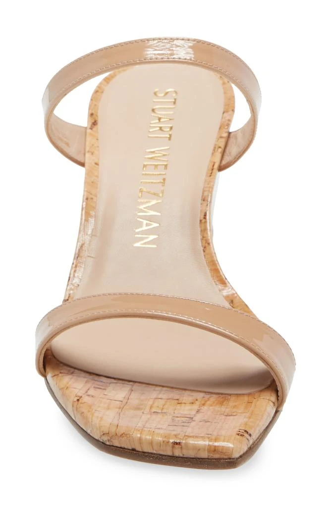 商品Stuart Weitzman|Aleena Wedge Slide Sandal,价格¥745,第4张图片详细描述