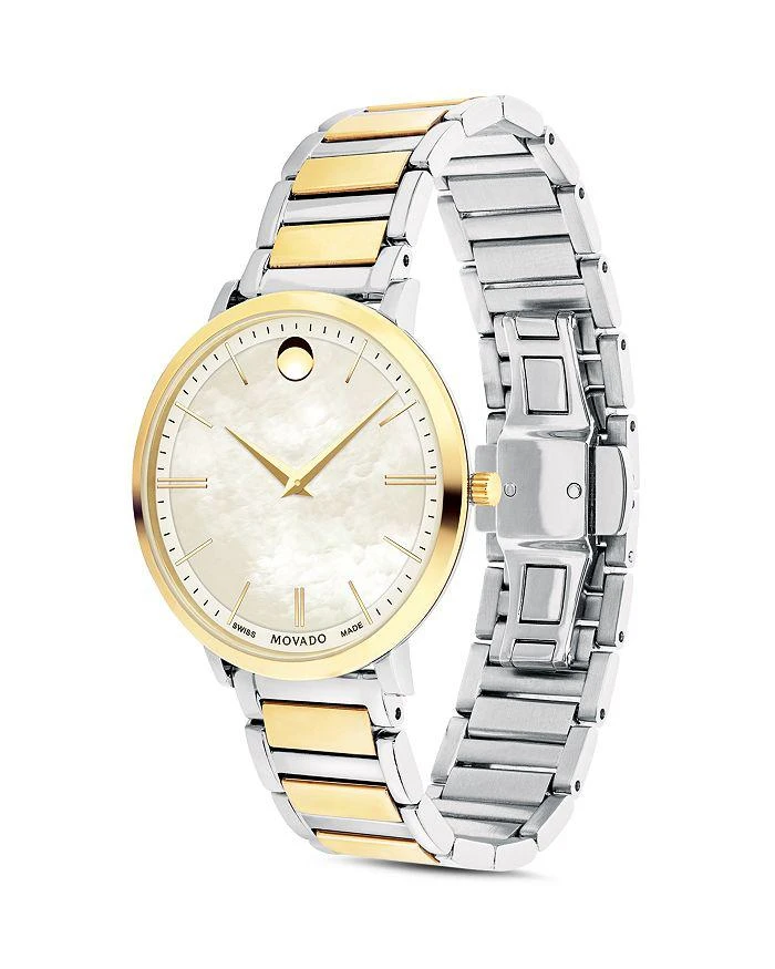 商品Movado|Ultra Slim Two-Tone Watch, 35mm,价格¥5156,第2张图片详细描述