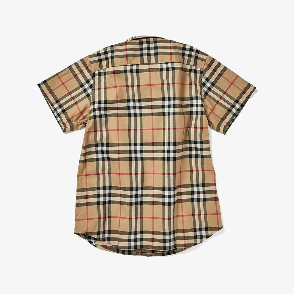 商品Burberry|Fredrick Short Sleeve Pocket Shirt (Little Kids/Big Kids),价格¥1018,第2张图片详细描述