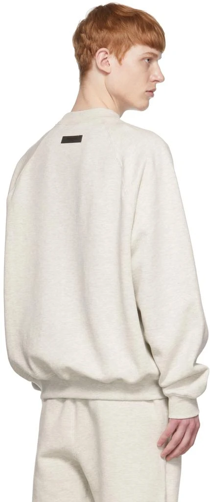 商品Essentials|Off-White Cotton Sweatshirt,价格¥650,第3张图片详细描述