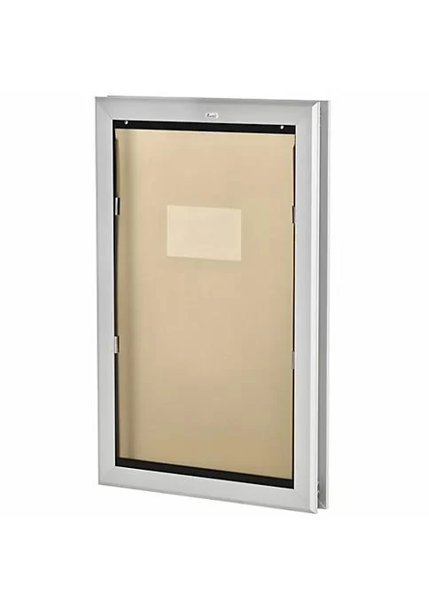 商品PawHut|2 Way Dog Door Aluminium Doggy Pet Flap For Wall Fast Installation With Magnetic Closure Locking Panel Weather Resistant Insulating Weight Limit 110 Lbs.,价格¥862,第2张图片详细描述