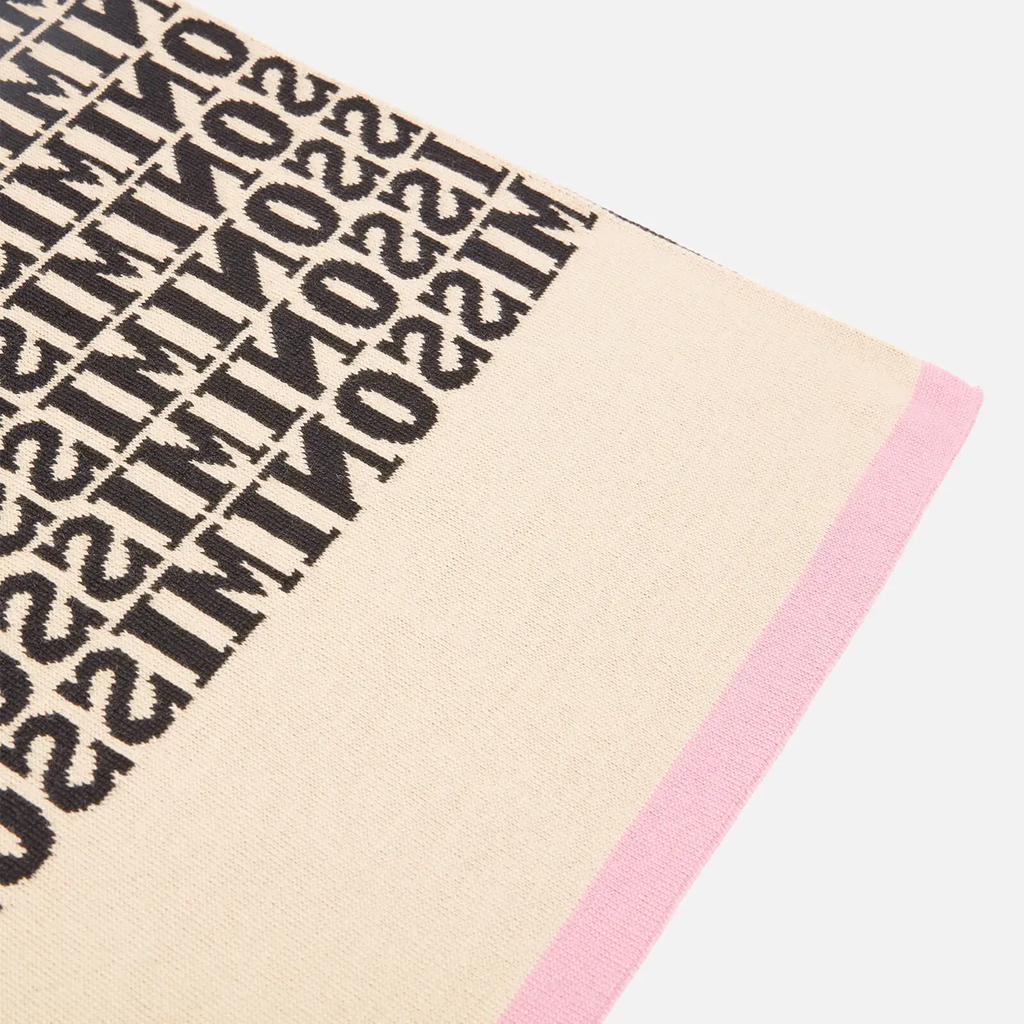 Missoni Logo Wool-Blend Scarf商品第3张图片规格展示