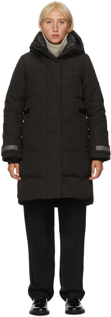 商品Canada Goose|Black Down 'Black Label' Bennett Parka,价格¥9150,第1张图片