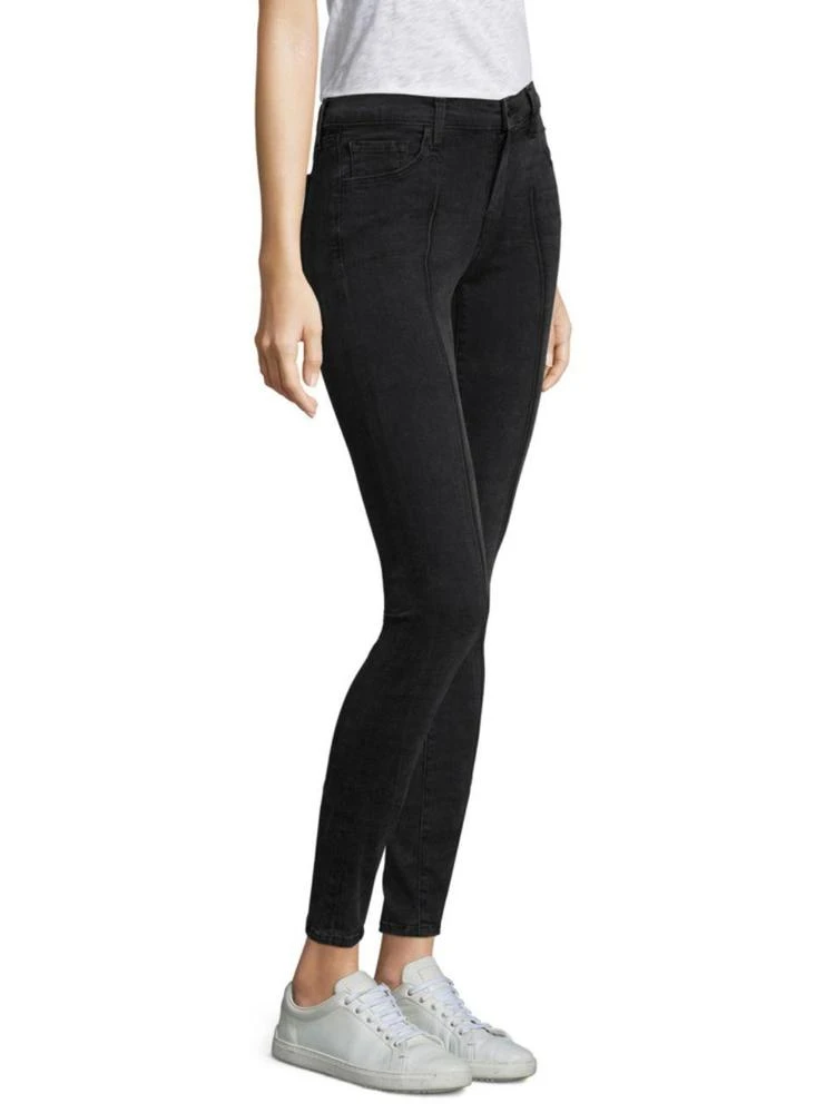 商品J Brand|Mid-Rise Pintuck Skinny Pants,价格¥677,第3张图片详细描述