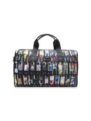 商品Robert Graham|Wine Bottle Graphic Weekender Bag,价格¥793,第1张图片