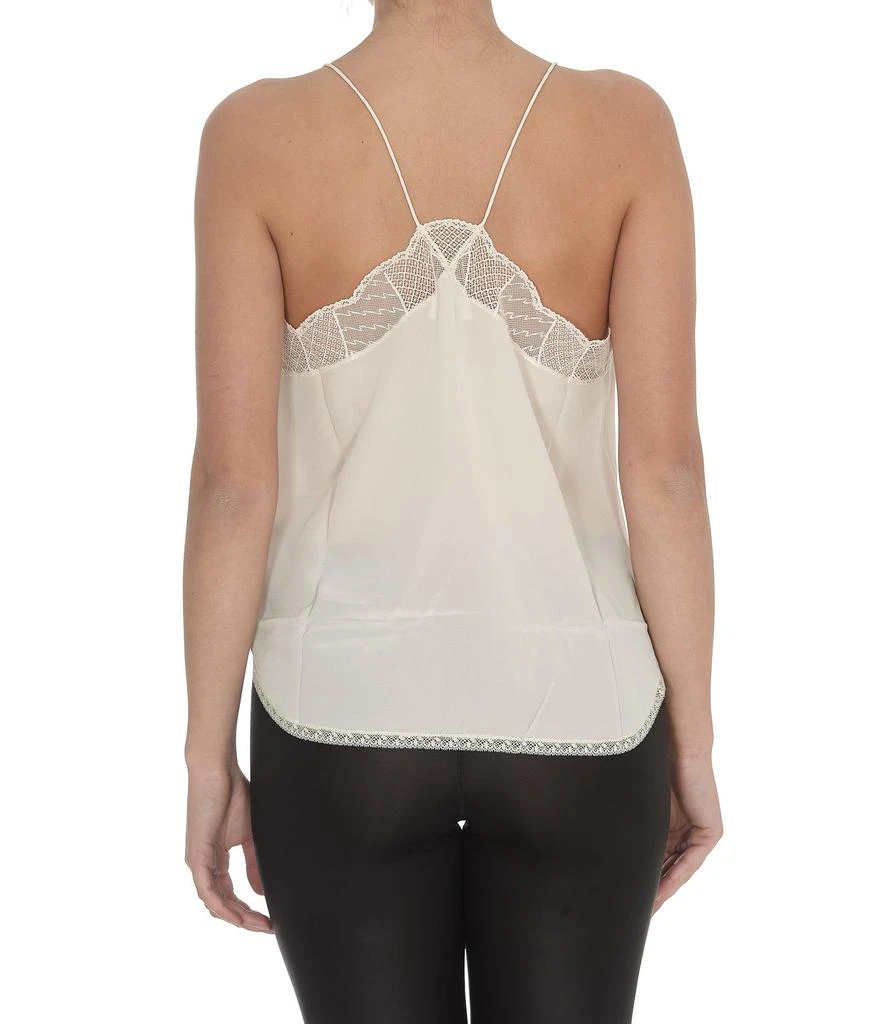 商品Zadig&Voltaire|Zadig & Voltaire Christy Lace Detailed Camisole,价格¥1605,第2张图片详细描述