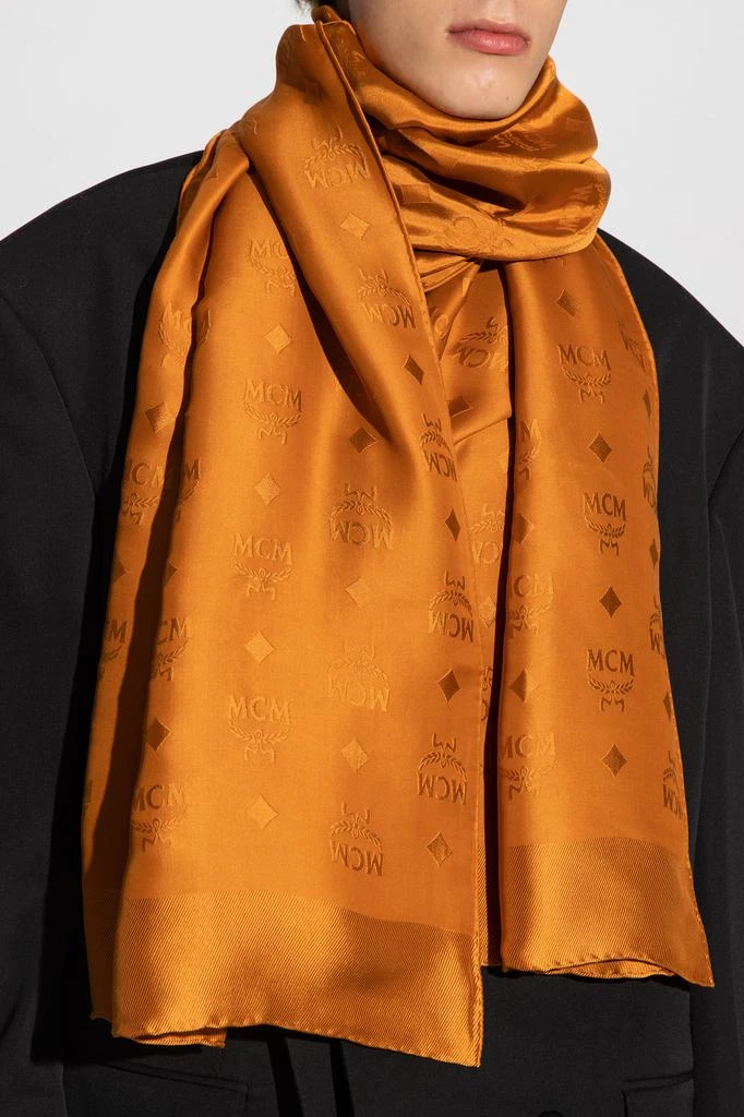 商品MCM|Silk scarf,价格¥2411,第3张图片详细描述