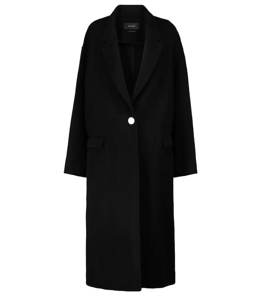 商品Isabel Marant|Efezia wool and cashmere coat,价格¥11136,第1张图片