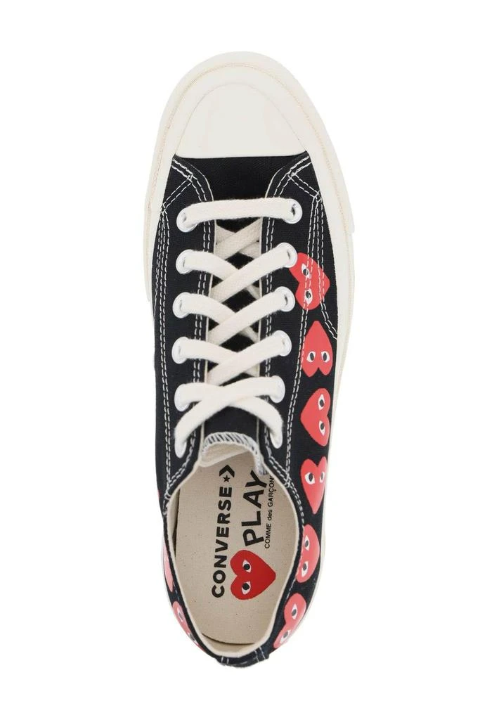 商品Comme des Garcons|Multi Heart Converse x Comme des Garçons PLAY low-top sneakers,价格¥706,第3张图片详细描述