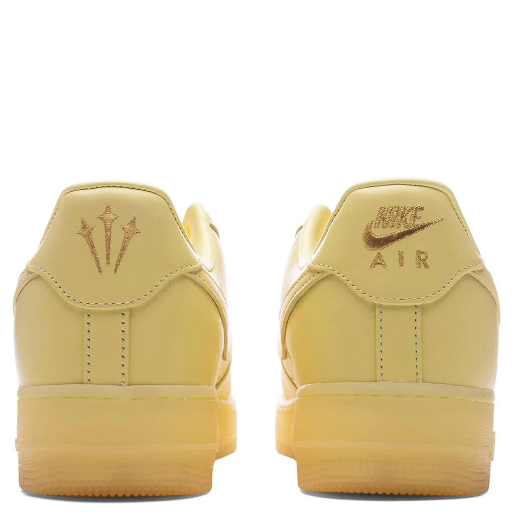 商品NIKE|Nike x NOCTA Certified Lover Boy Air Force 1 Low - Citron Tint/Cobalt Tint/Metallic Silver,价格¥939,第4张图片详细描述