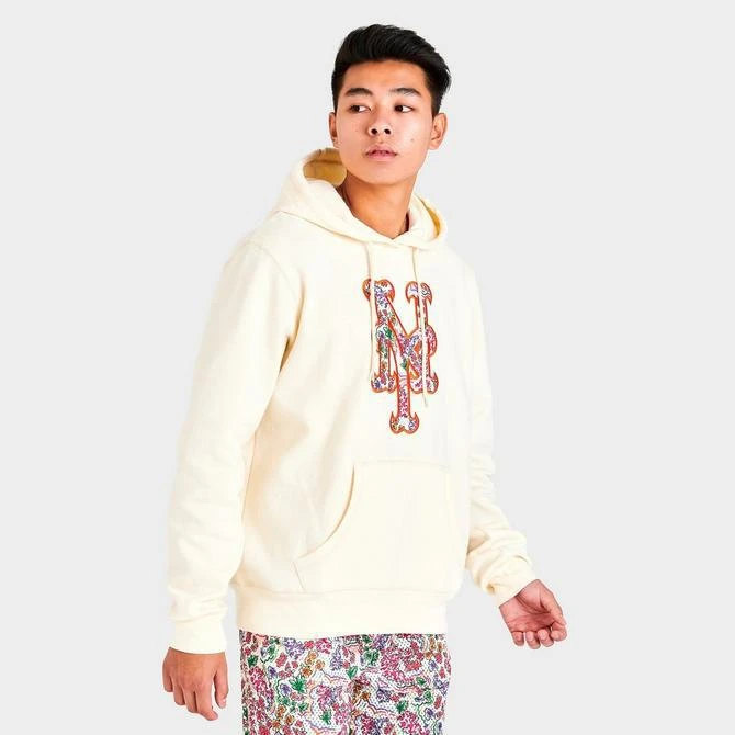 商品New Era|Men's New Era New York Mets MLB Watercolor Floral Hoodie,价格¥373,第3张图片详细描述