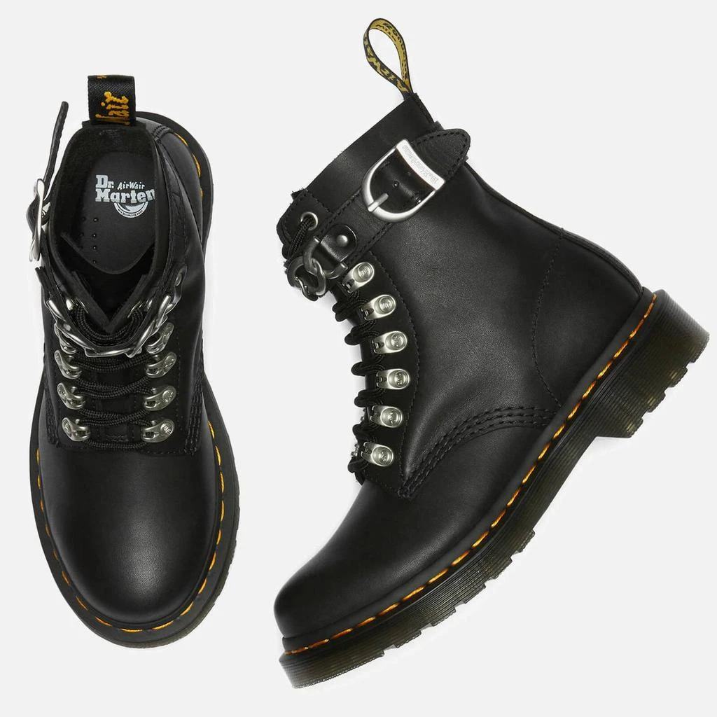 商品Dr. Martens|Dr. Martens Women's 1460 Pascal Chain Leather 8-Eye Boots - Black,价格¥768,第5张图片详细描述