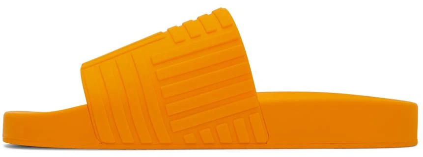 商品Bottega Veneta|Orange Slider Sandals,价格¥3899,第3张图片详细描述