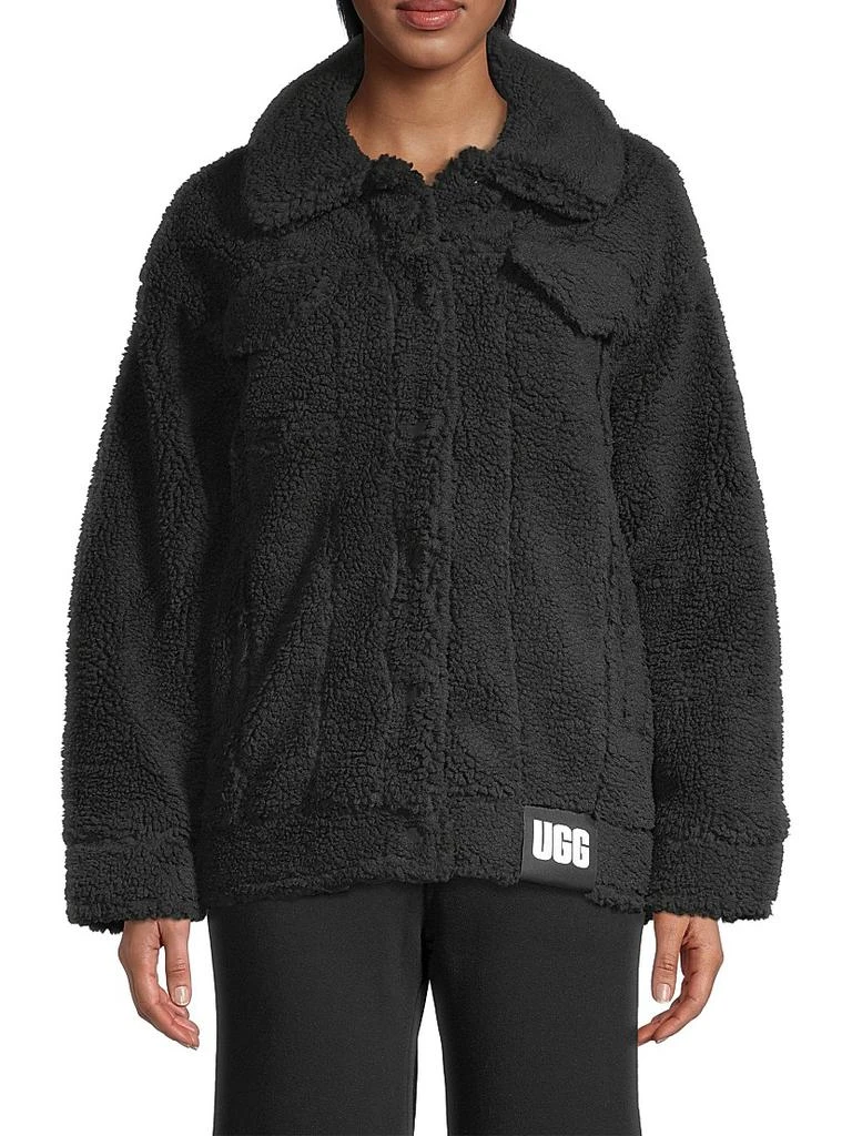 商品UGG|Frankie Faux Shearling Trucker Jacket,价格¥1020,第3张图片详细描述