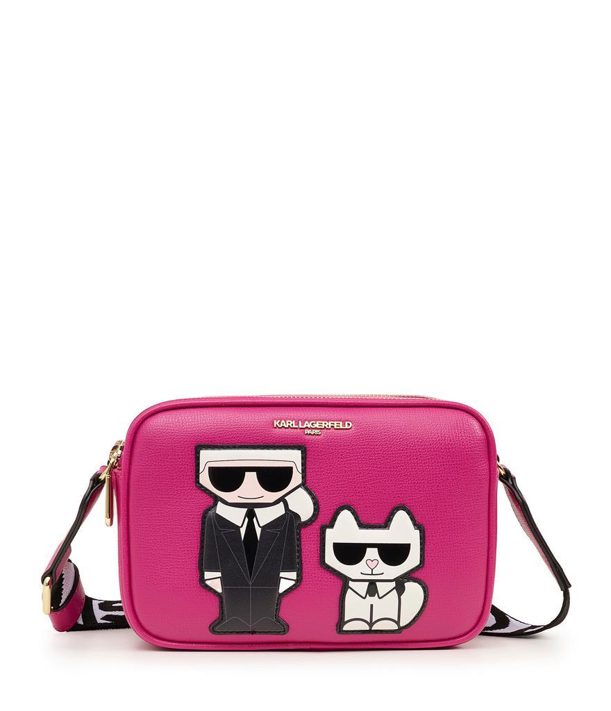 商品Karl Lagerfeld Paris|MAYBELLE CAMERA CROSSBODY,价格¥855-¥1324,第3张图片详细描述