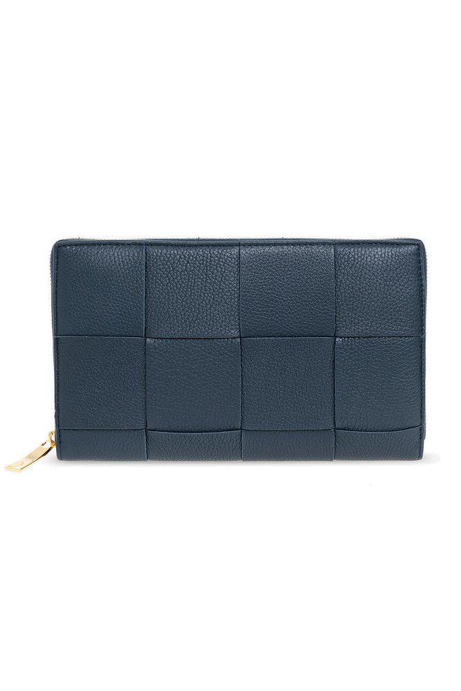 Bottega Veneta Braided Zipped Wallet商品第1张图片规格展示