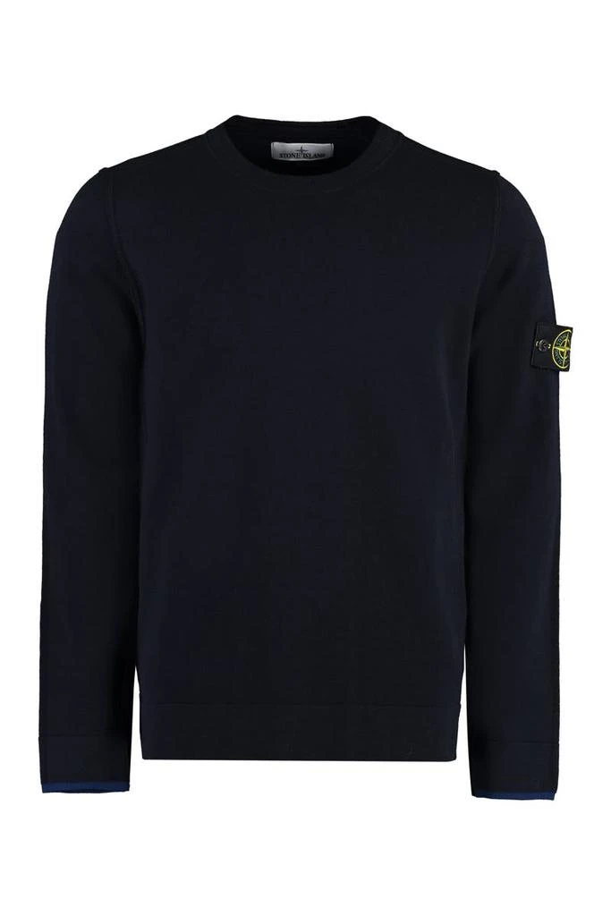 商品Stone Island|STONE ISLAND VIRGIN WOOL CREW-NECK PULLOVER,价格¥2864,第1张图片