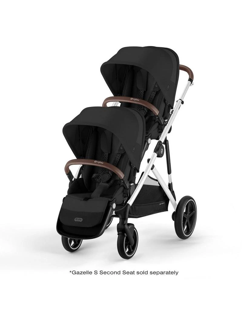Gazelle S Single to Double Travel System Stroller + Cloud G Lux Infant Car Seat with SensorSafe 商品