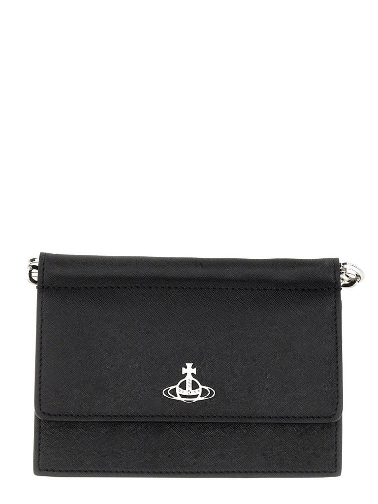 商品Vivienne Westwood|DERBY BAG WITH CHAIN,价格¥1380,第4张图片详细描述