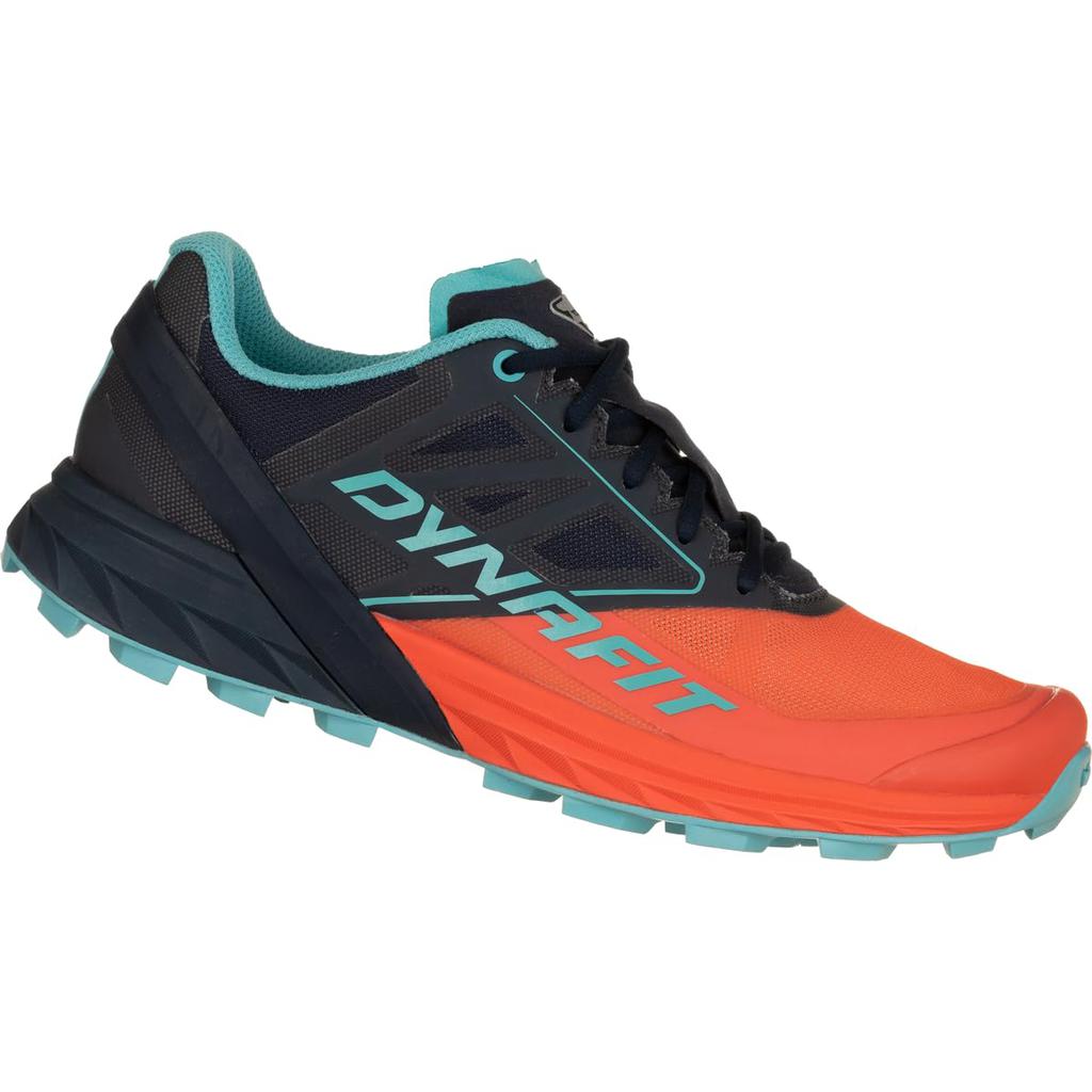 Chaussures de course alpines pour femmes, coloris corail vif/myrtille image 2