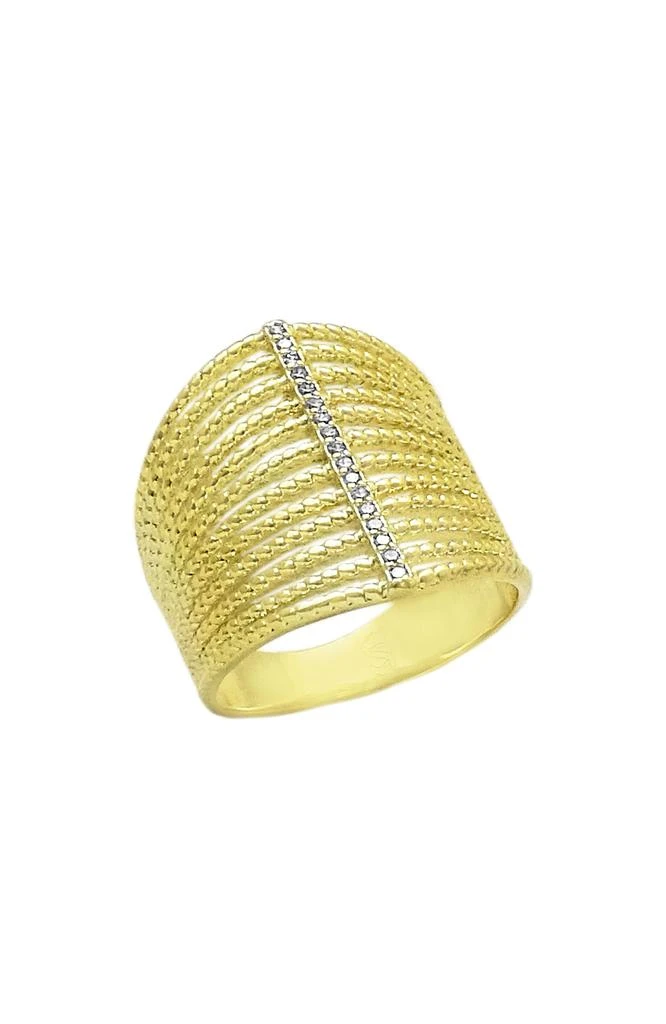 商品Savvy Cie Jewels|18k Gold Multi Band Ring,价格¥151,第1张图片