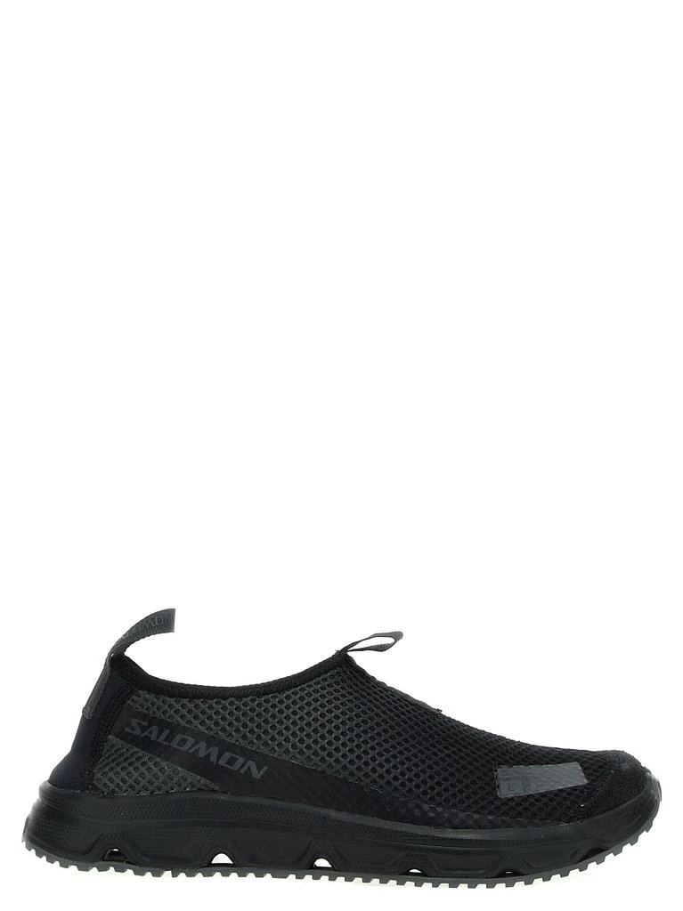 商品Salomon|Rx Moc 3.0 Suede Sneakers Black,价格¥684,第1张图片