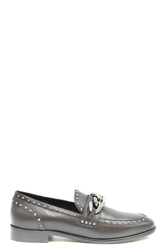 商品CASADEI|Casadei Womens Black Other Materials Loafers,价格¥5037,第1张图片