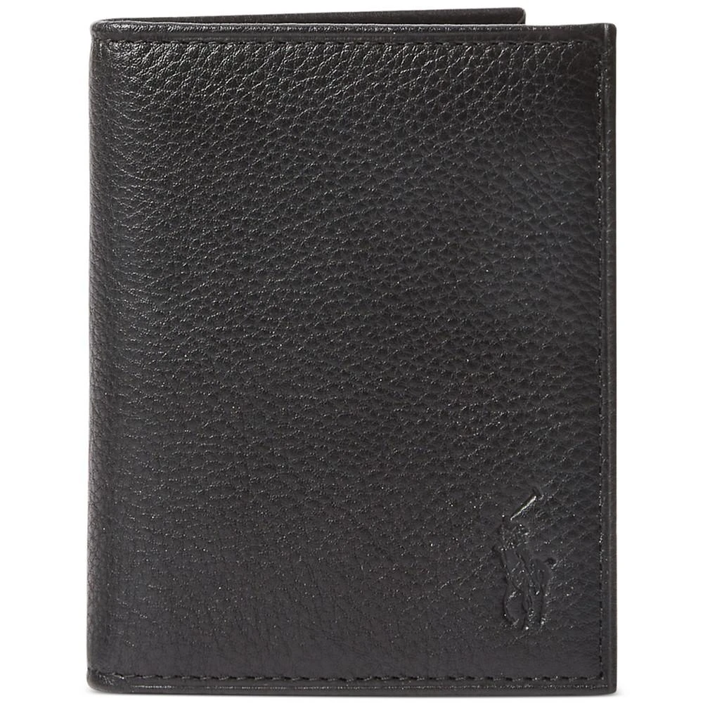 商品Ralph Lauren|Men's Pebbled Leather Billfold,价格¥736,第1张图片