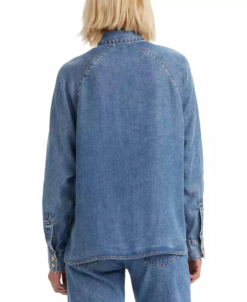 商品Levi's|Women's Harrison Raglan-Long-Sleeve Shirt,价格¥274,第2张图片详细描述