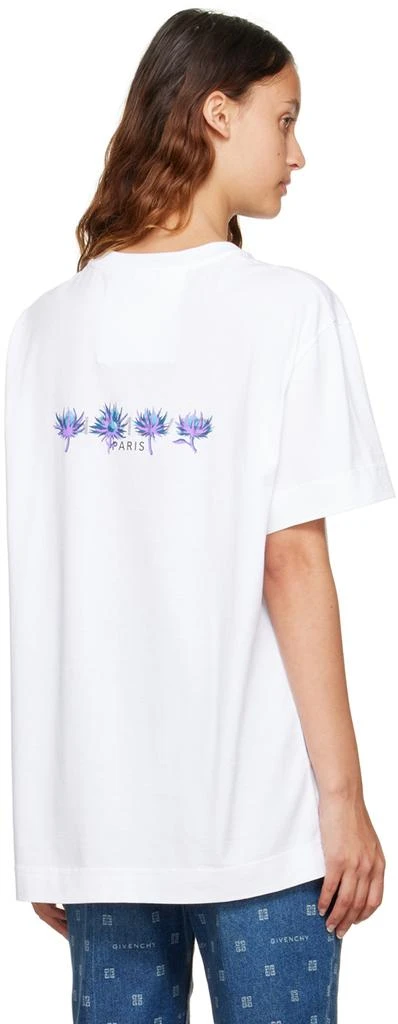 商品Givenchy|White Crewneck T-Shirt,价格¥2089,第3张图片详细描述