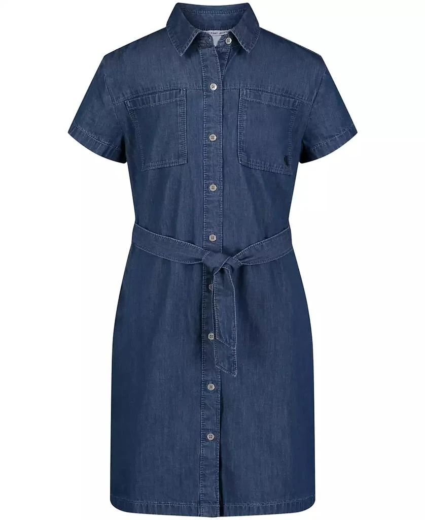 商品Calvin Klein|Big Girl Everyday Shirtdress,价格¥246,第2张图片详细描述