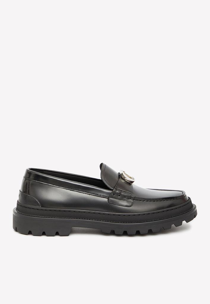 商品Dior|CD Explorer Leather Loafers,价格¥5125,第1张图片