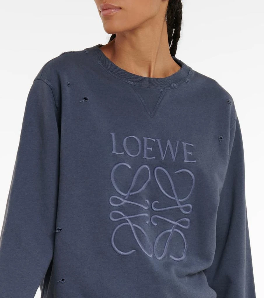 商品Loewe|Anagram棉质运动衫,价格¥8692,第4张图片详细描述