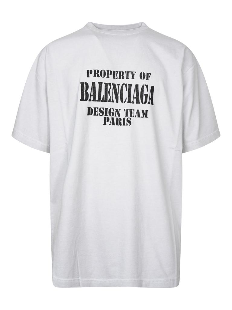 BALENCIAGA PRINT T-SHIRT CLOTHING商品第1张图片规格展示