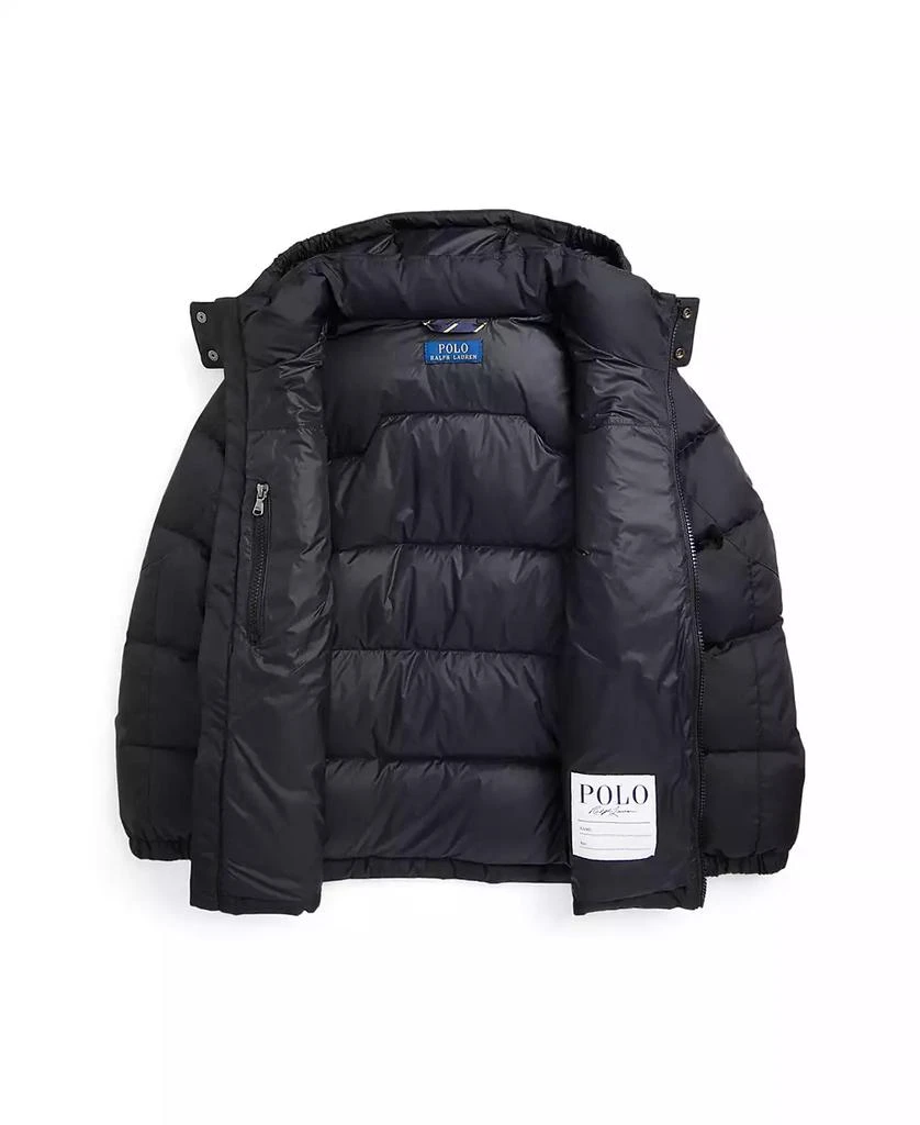 商品Ralph Lauren|Big Boys Ripstop Down Hooded Jacket,价格¥1048,第4张图片详细描述