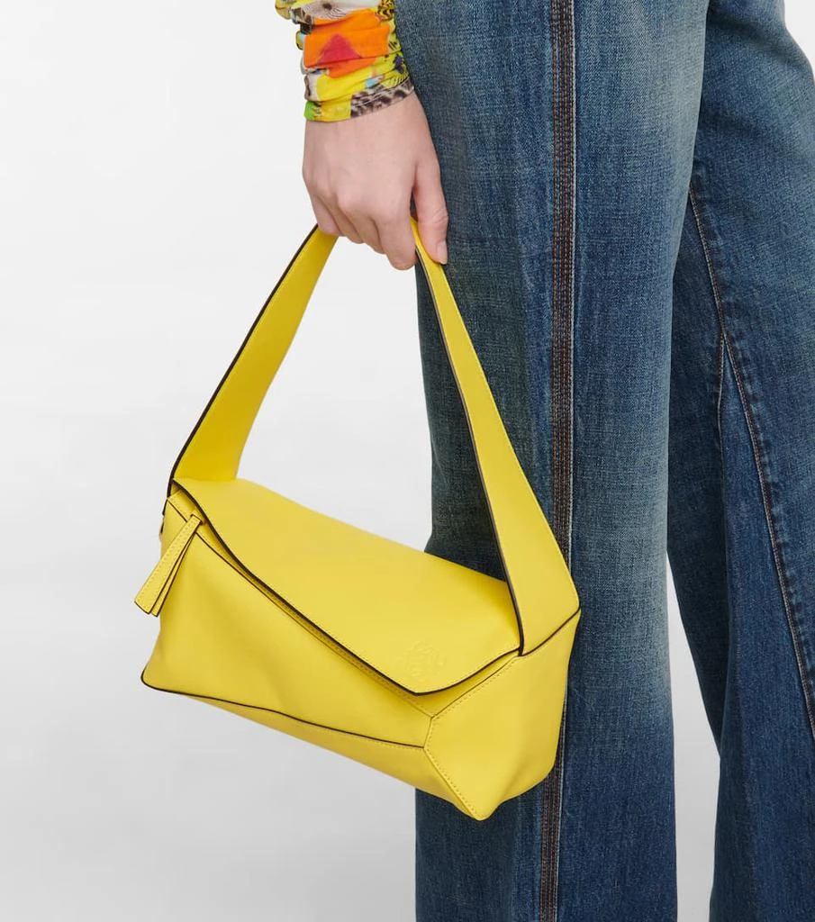 商品Loewe|Puzzle休闲风皮革单肩包,价格¥21530,第2张图片详细描述