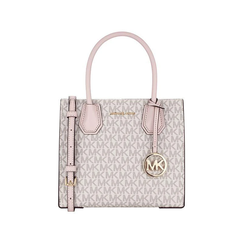 商品Michael Kors|美国直邮美国直邮迈克·科尔斯 MK MERCER系列 女士黑色皮革手提斜挎,价格¥2466,第1张图片